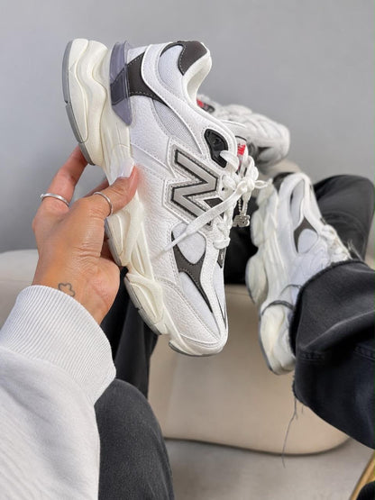 Tênis NB 9060 Branco/Cinza – Conforto, Estilo e Performance